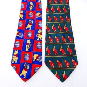 Winnie the Pooh Silk Tie Bundle